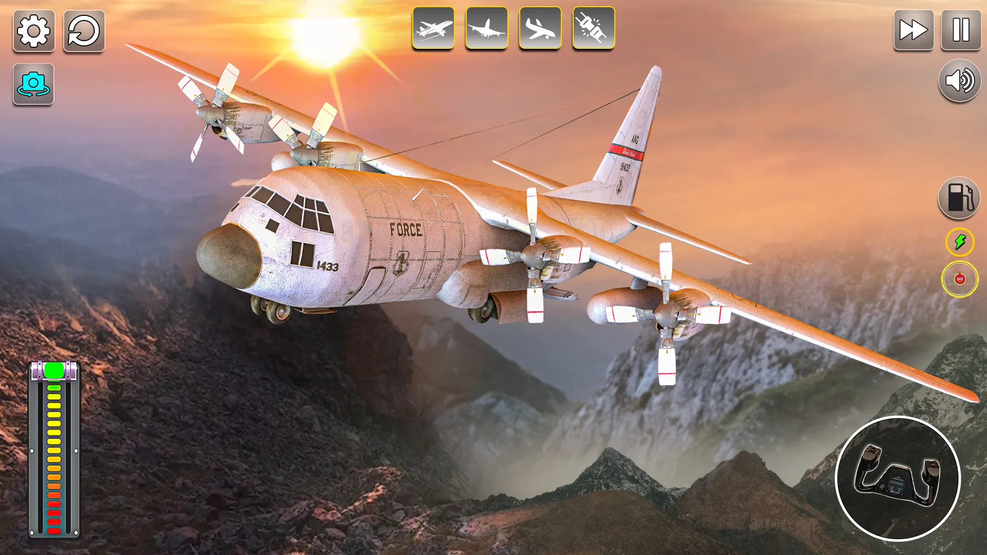 Airplane Game Simulator | Indus Appstore | Screenshot