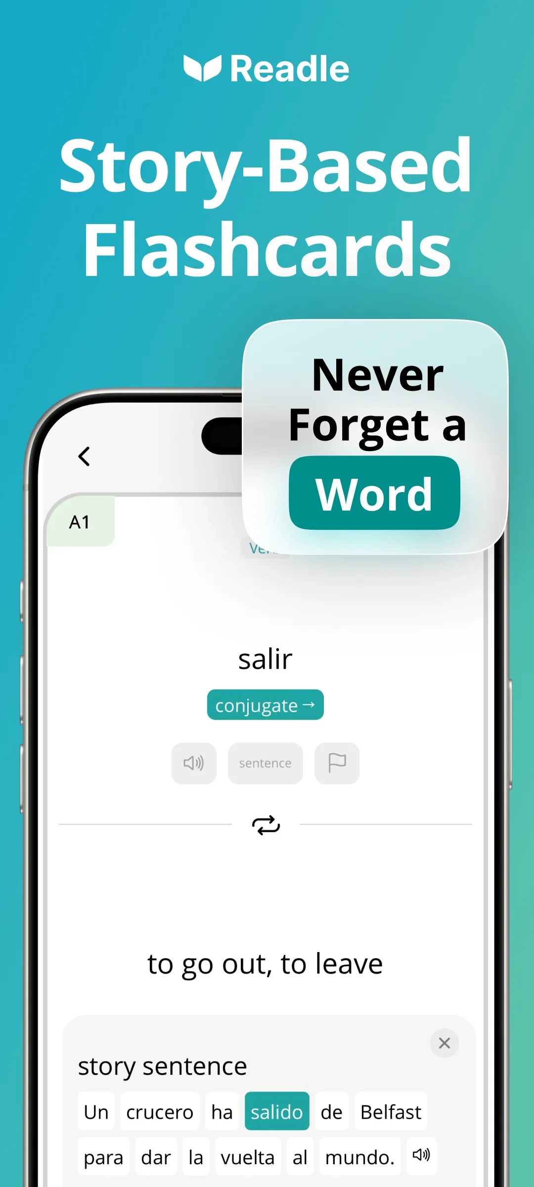 Learn Spanish: Daily Readle | Indus Appstore | Screenshot