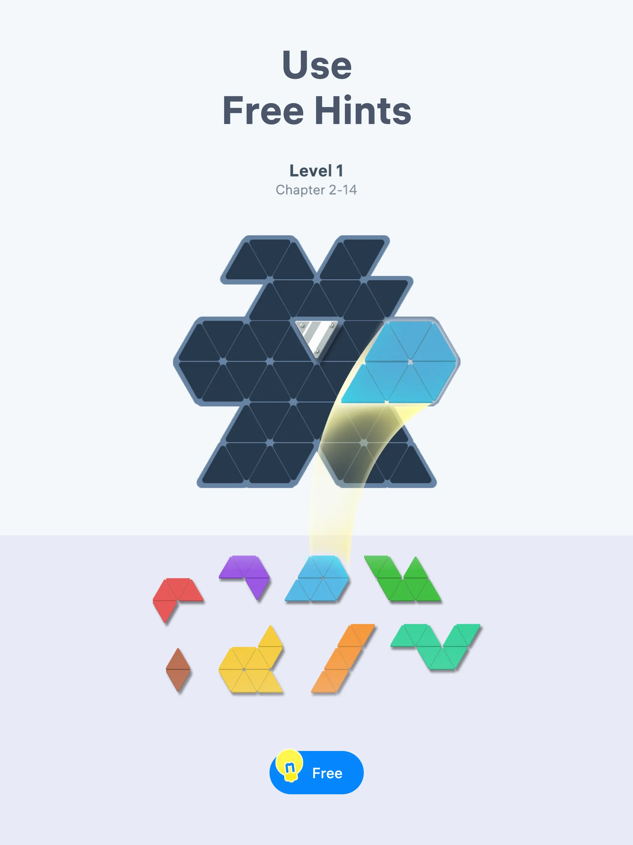 Triangle Tangram: Block Puzzle | Indus Appstore | Screenshot