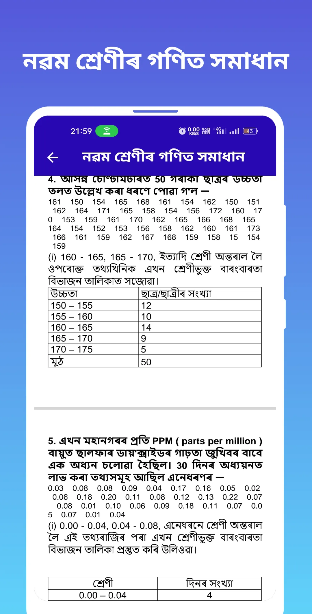 Assamese Class 9 Math Solution | Indus Appstore | Screenshot