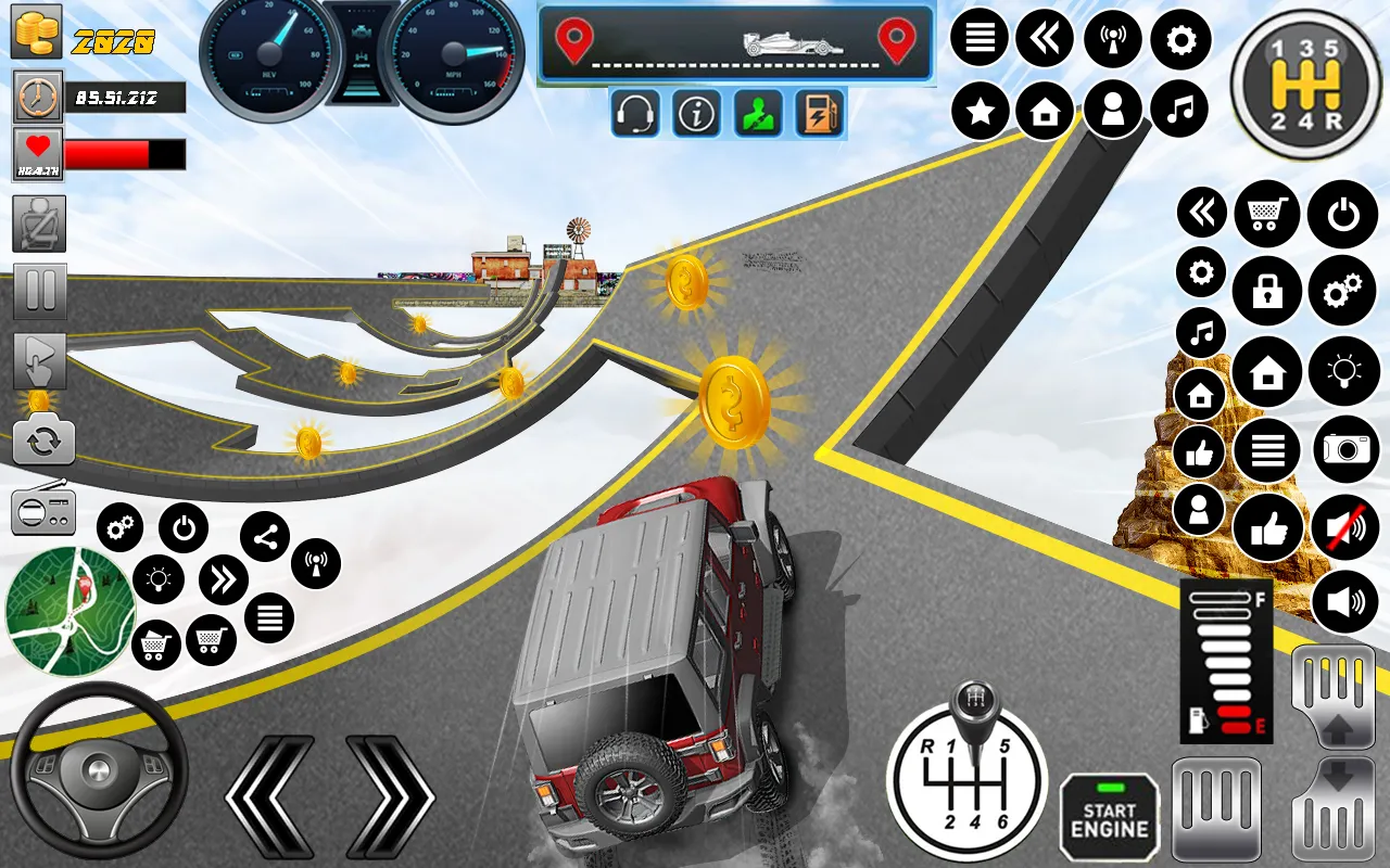 Mountain Climb Drive Car Game | Indus Appstore | Screenshot