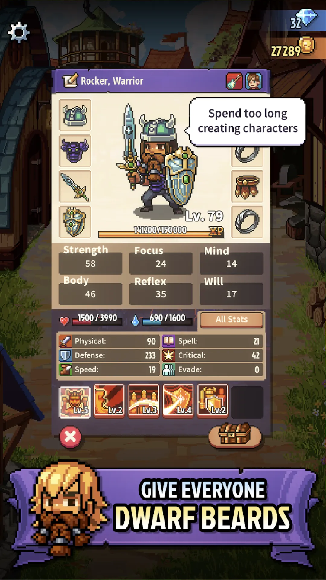 Knights of Pen and Paper 3 | Indus Appstore | Screenshot