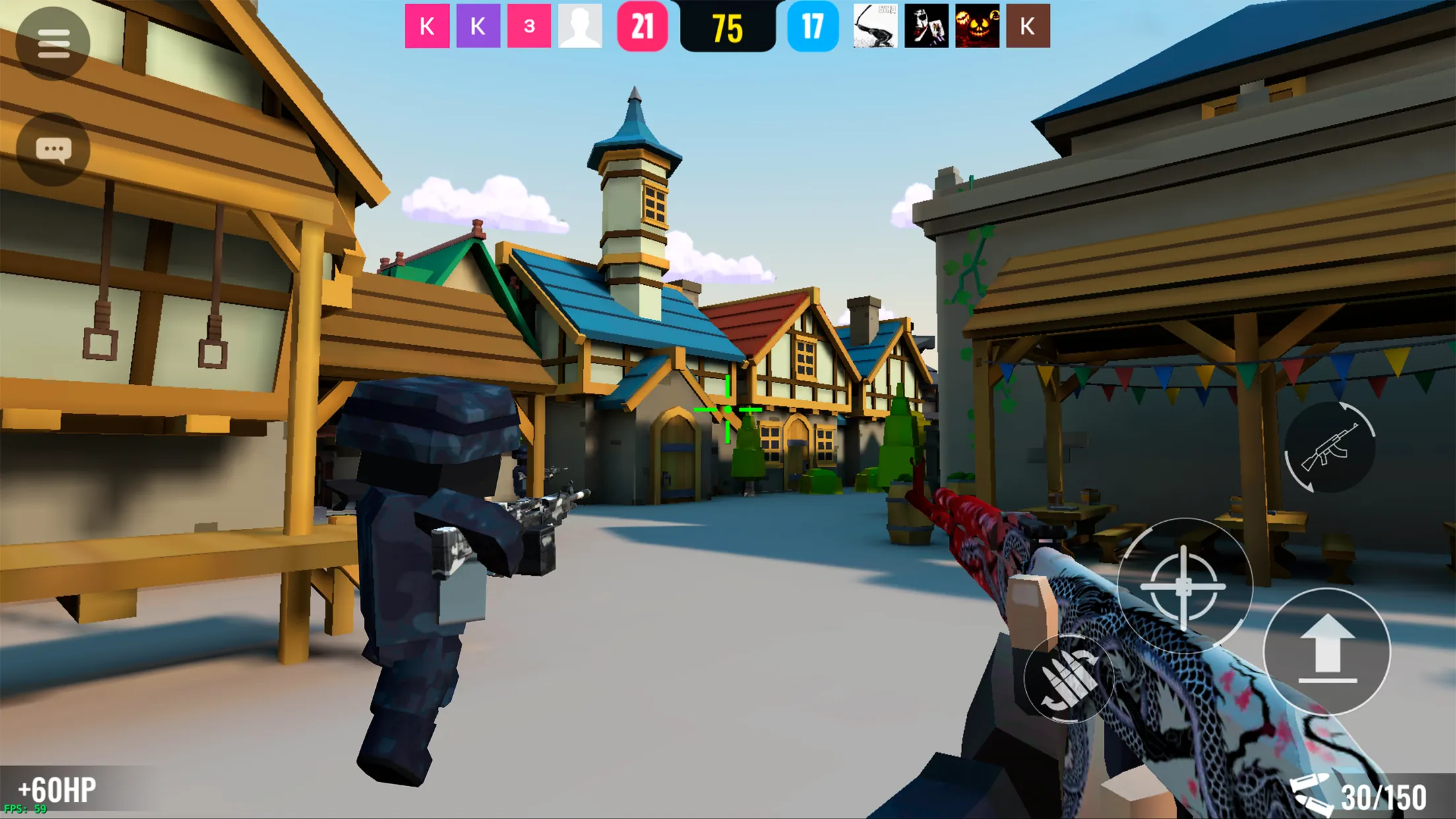 BLOCKFIELD — PvP Pixel Shooter | Indus Appstore | Screenshot