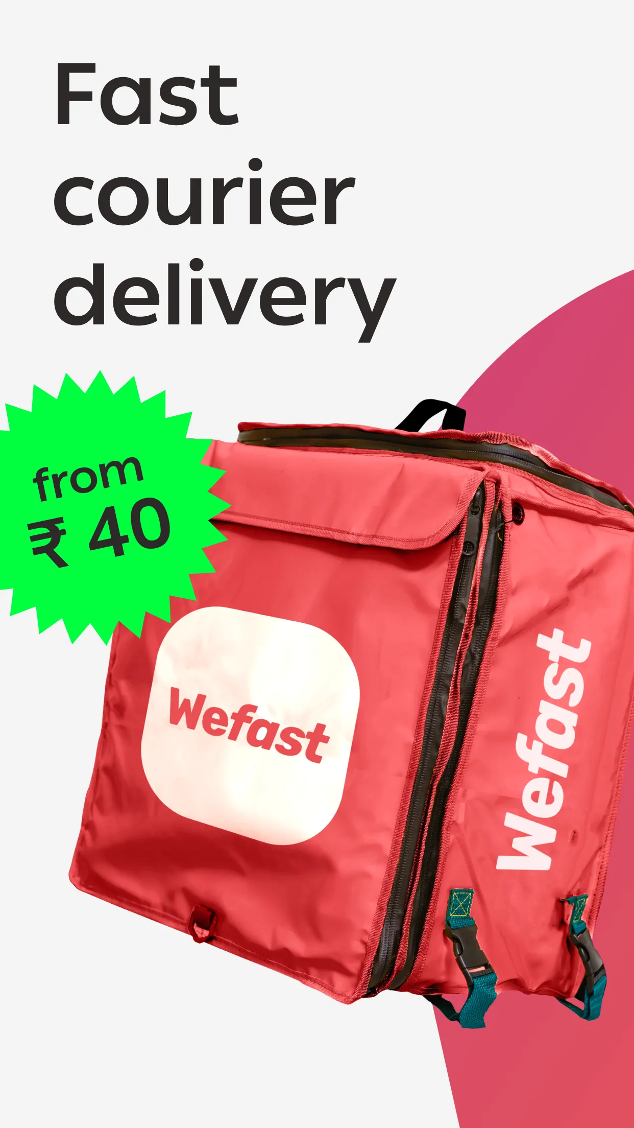 Wefast: Parcel Delivery App | Indus Appstore | Screenshot