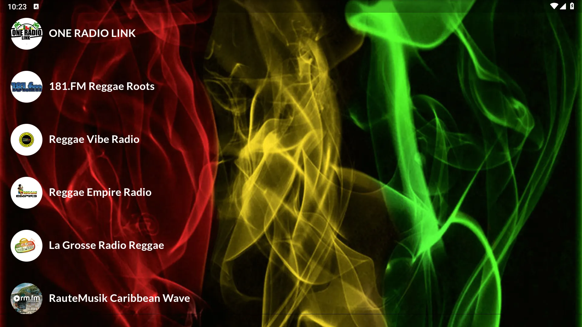 Reggae Online Radio | Indus Appstore | Screenshot