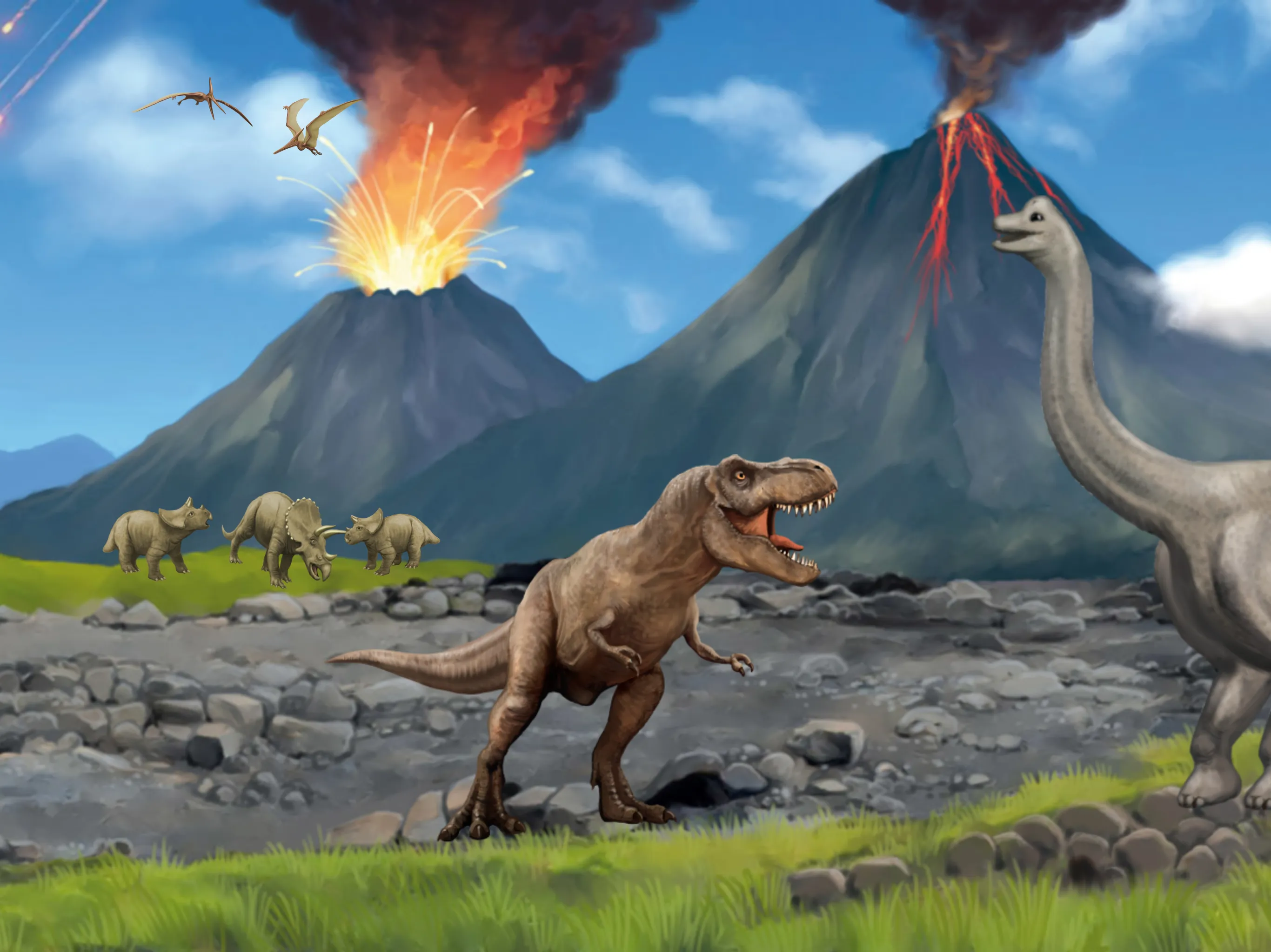 Run Dinosaur - run | Indus Appstore | Screenshot