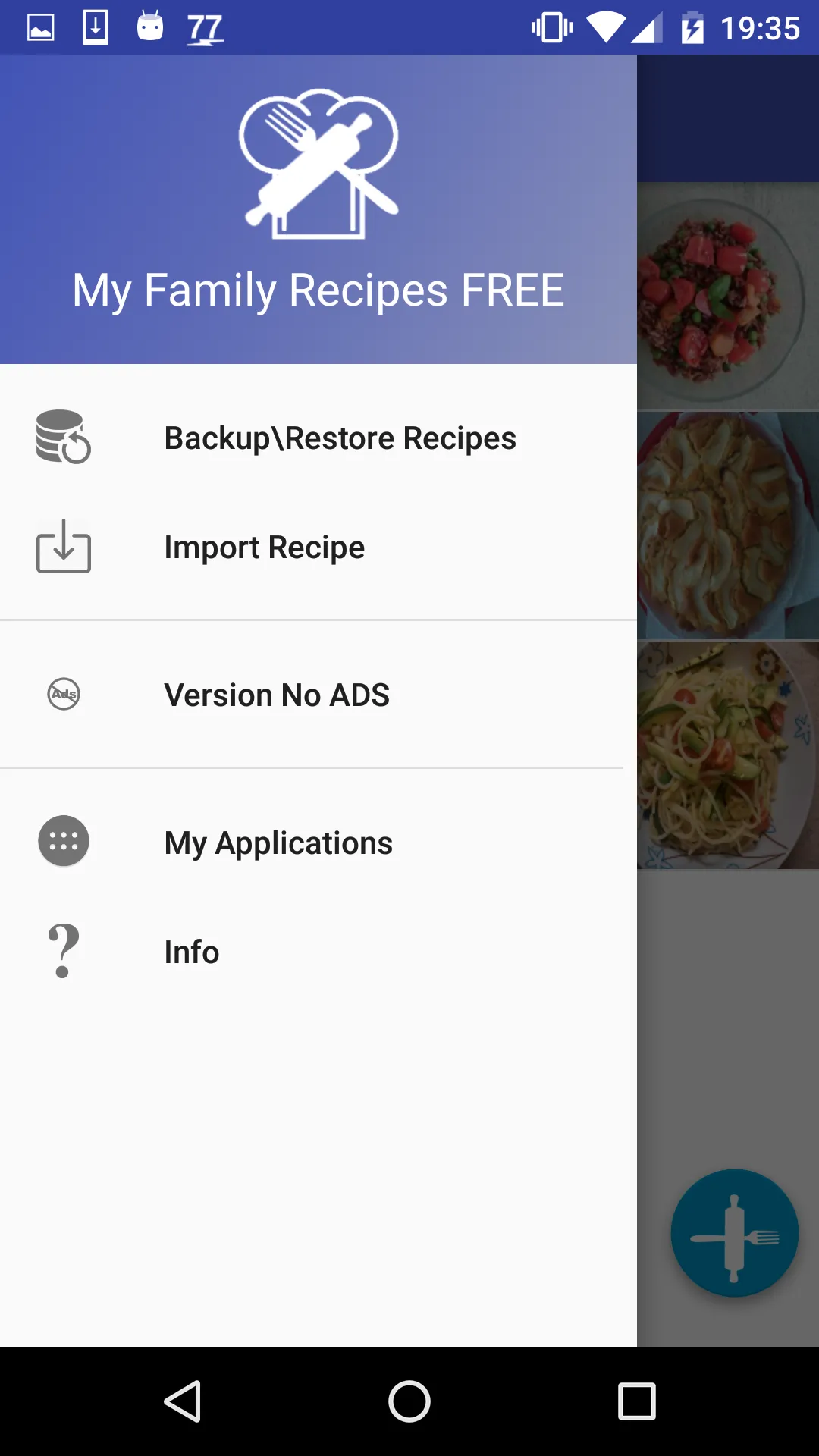 My Family Recipes | Indus Appstore | Screenshot