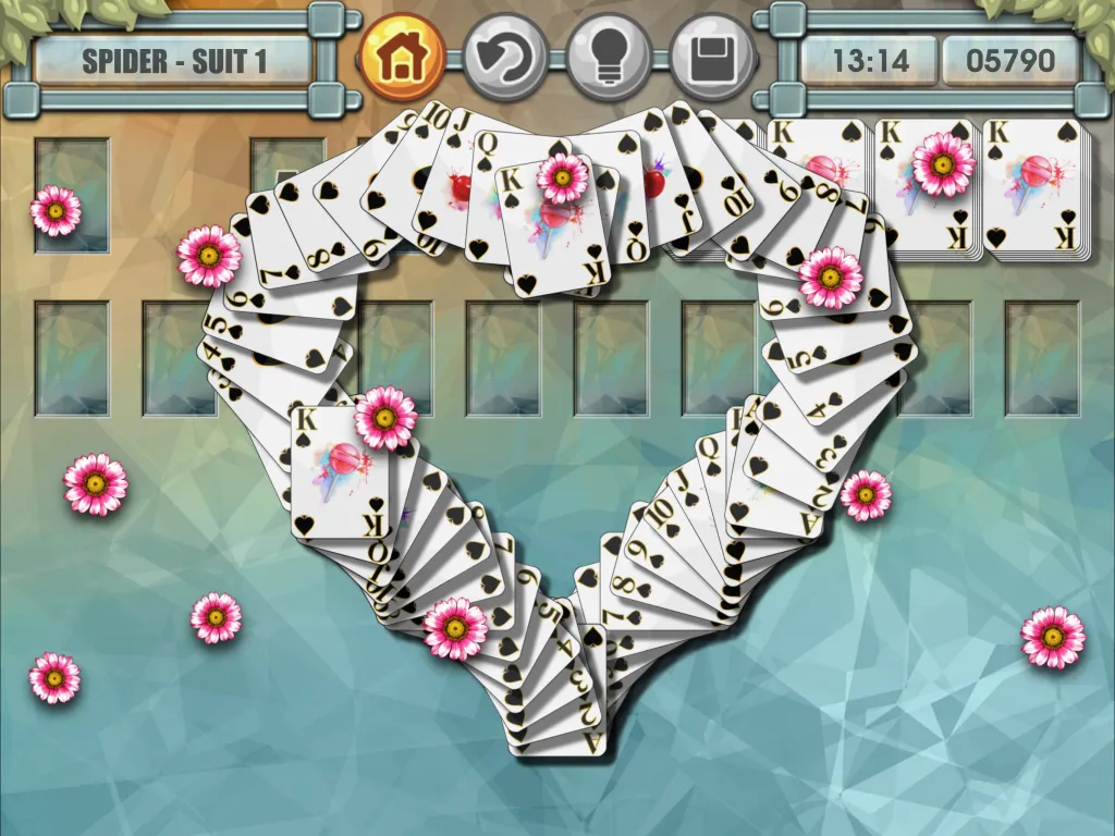 Spider Solitaire Hearts | Indus Appstore | Screenshot