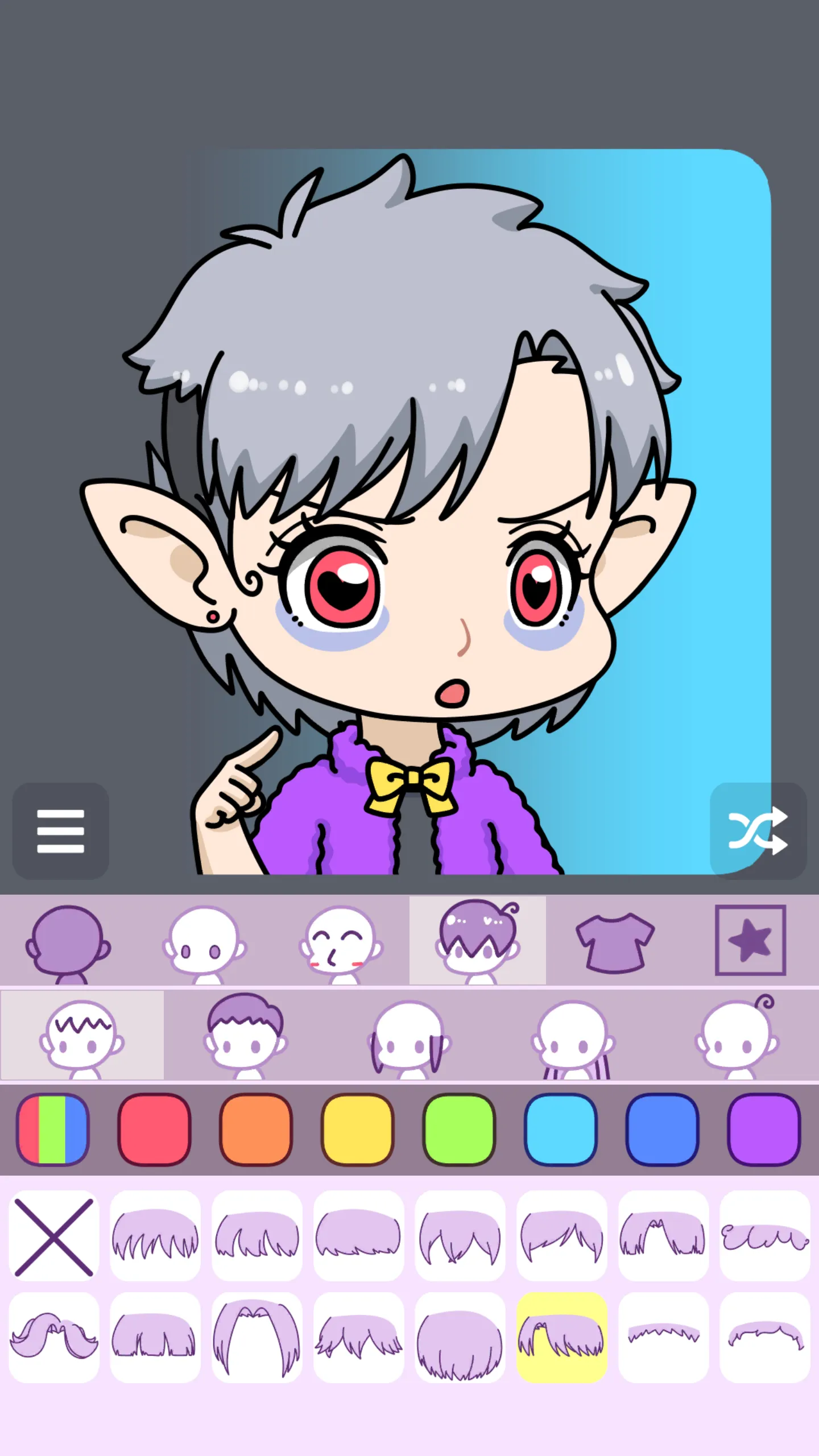 AKUAKU Cute Avatar Maker | Indus Appstore | Screenshot