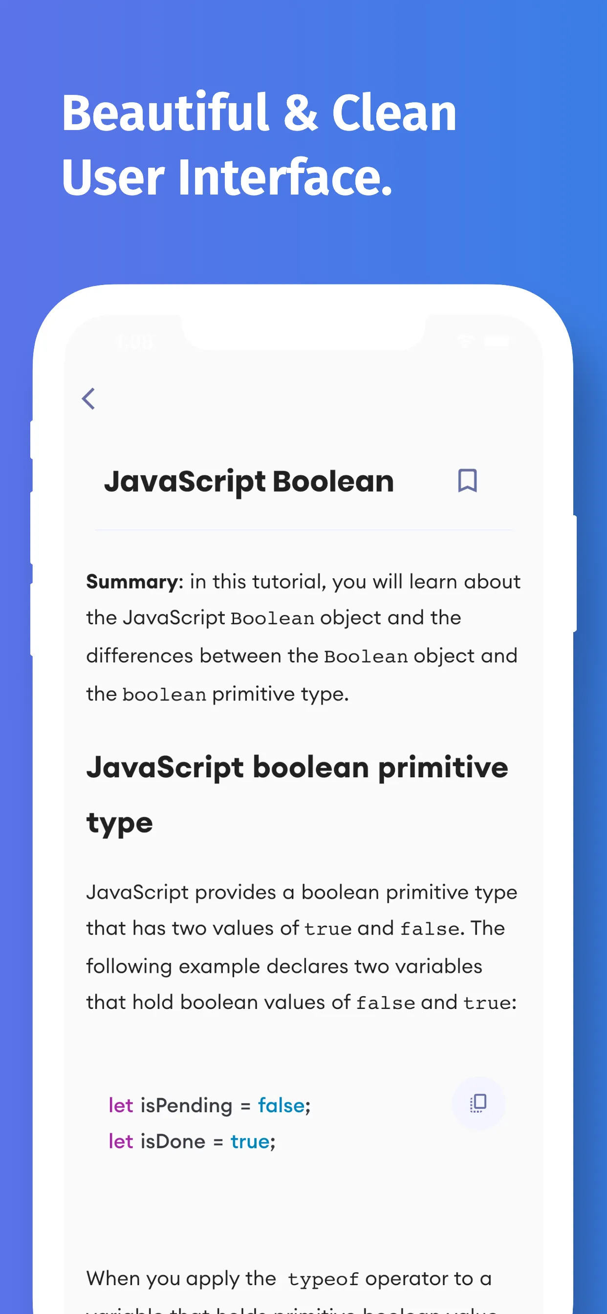 Learn JavaScript: Learn & Code | Indus Appstore | Screenshot