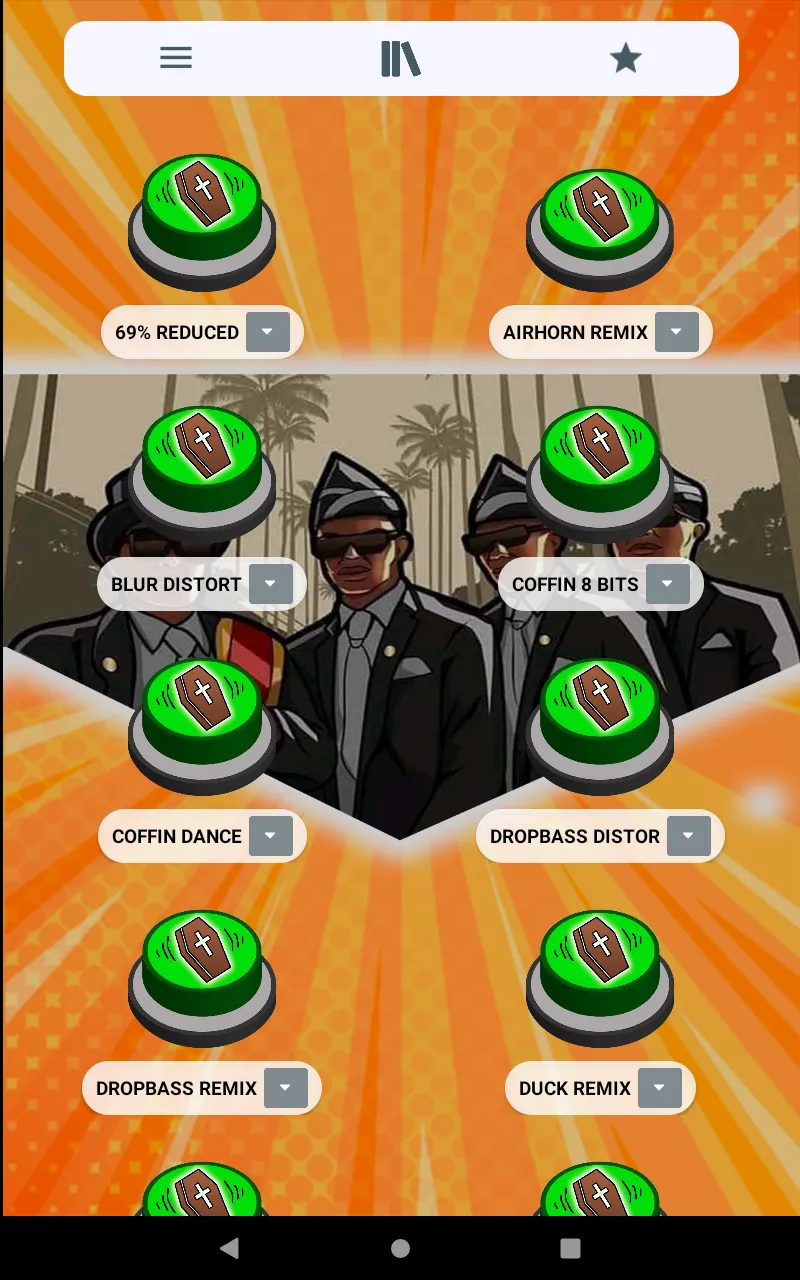 Coffin Dance Meme Soundboard | Indus Appstore | Screenshot