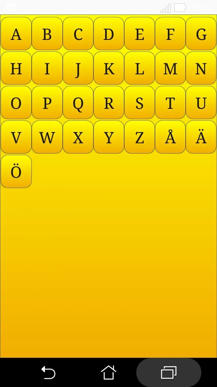 Swedish alphabet for students | Indus Appstore | Screenshot