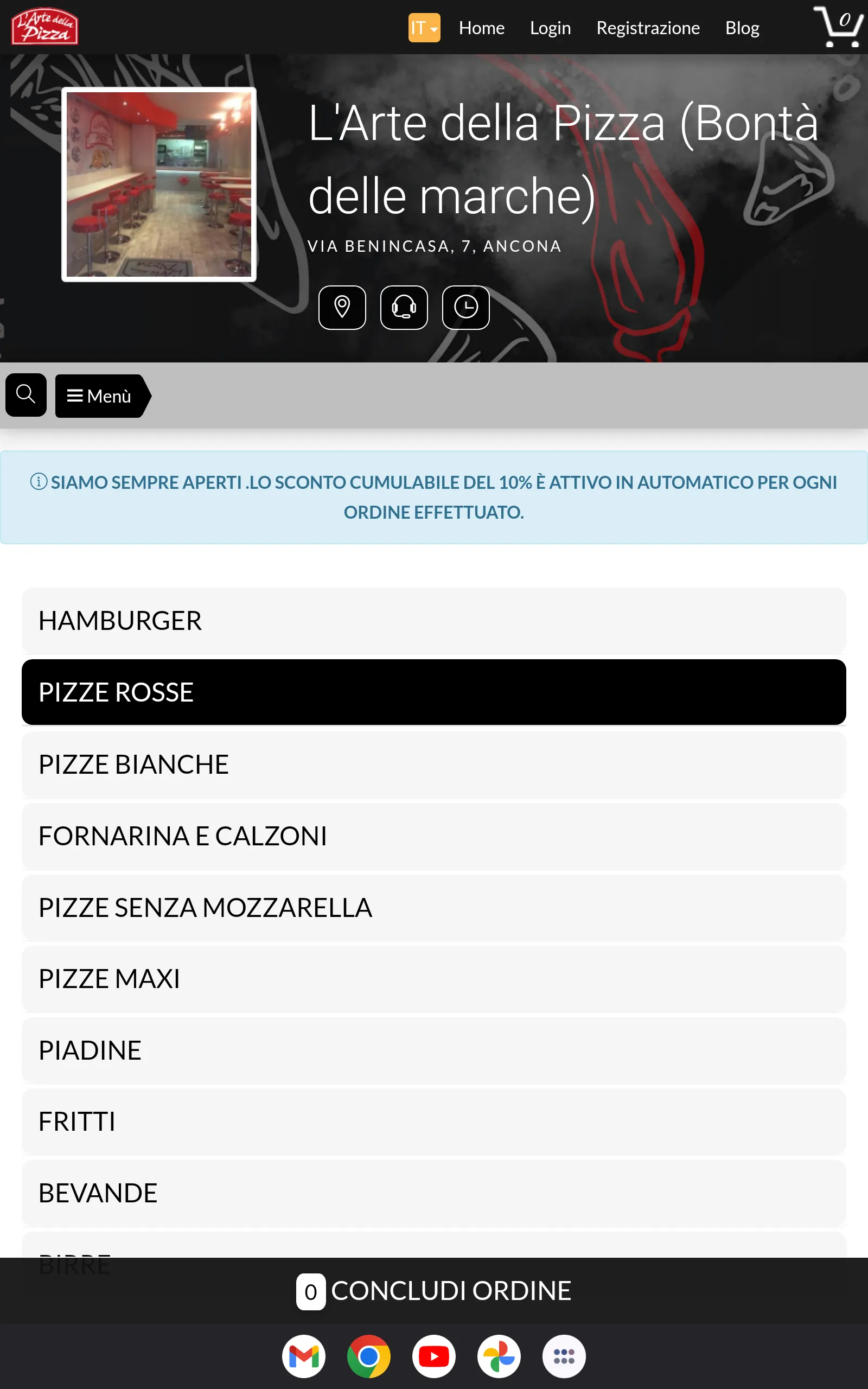 L'arte della pizza Ancona | Indus Appstore | Screenshot