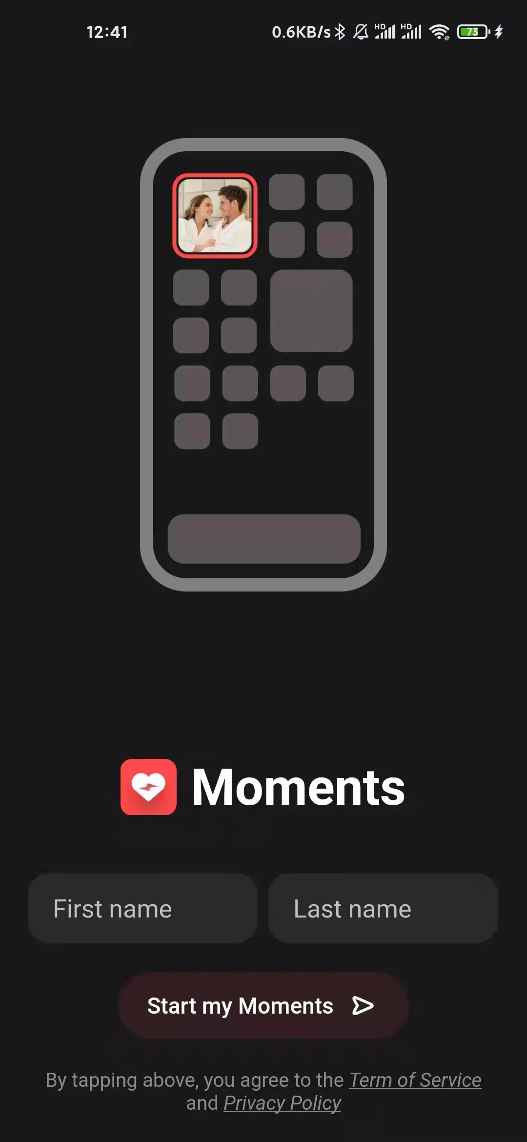 Moments Widget | Indus Appstore | Screenshot