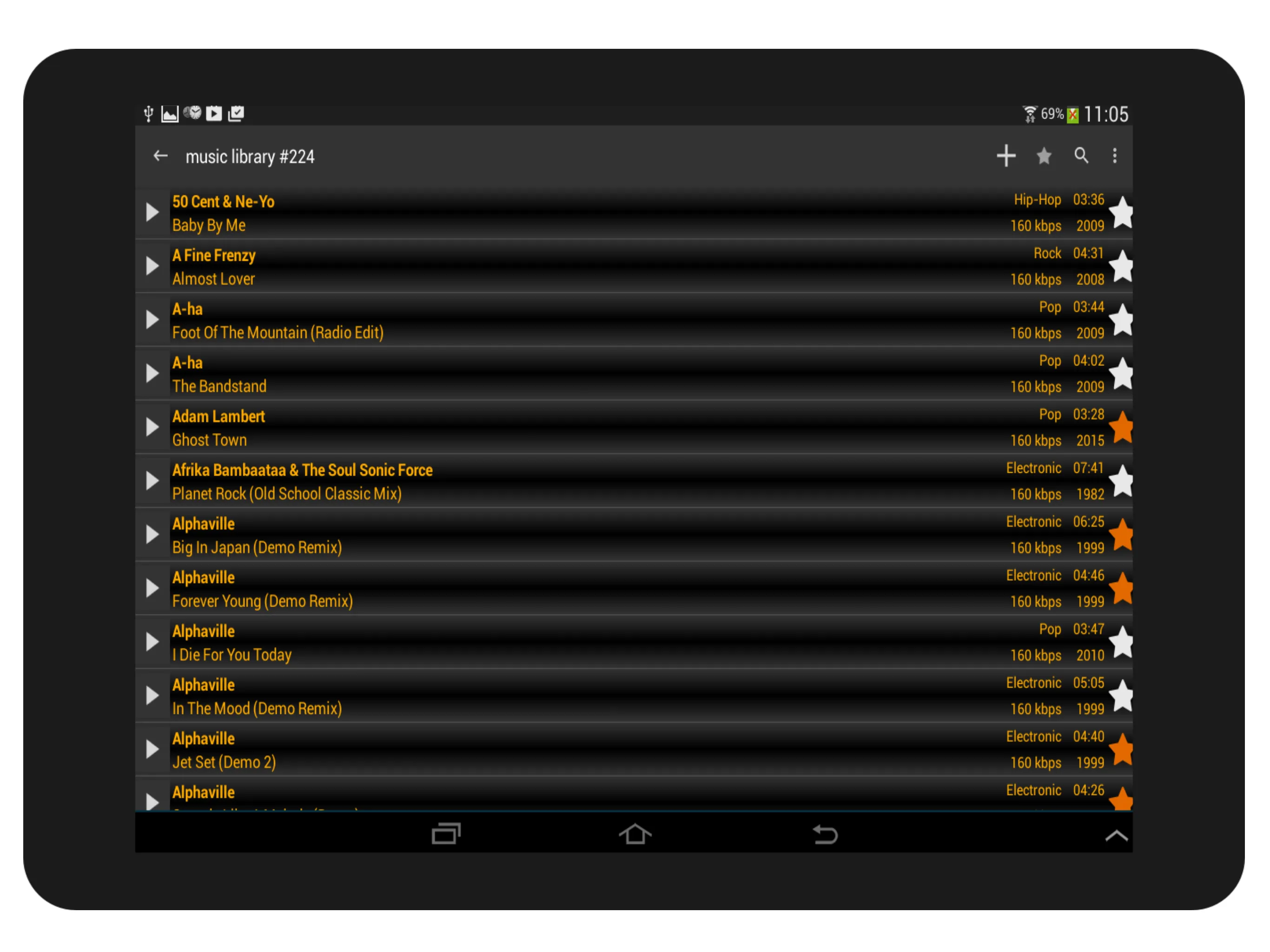 MP3-DJ the MP3-Player | Indus Appstore | Screenshot