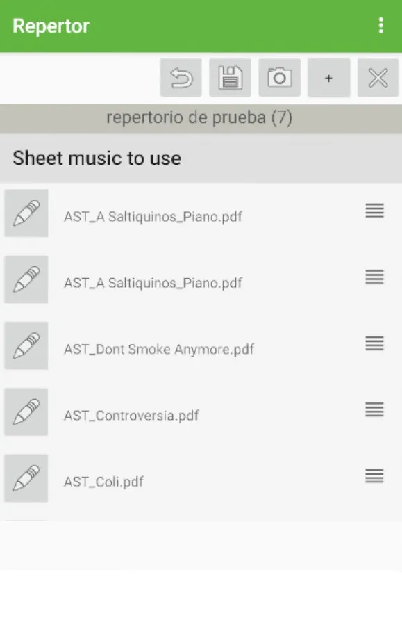 Repertor. Organize sheet music | Indus Appstore | Screenshot