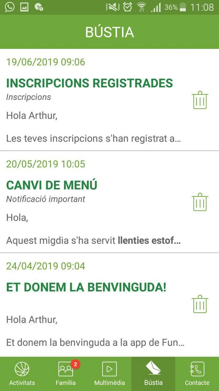 Fundesplai Inscripciones | Indus Appstore | Screenshot