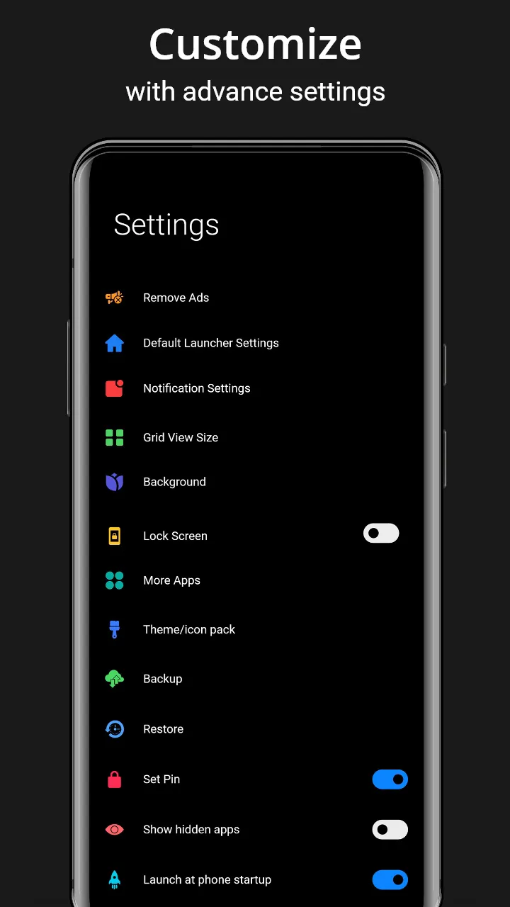 Dark Mode Launcher | Indus Appstore | Screenshot