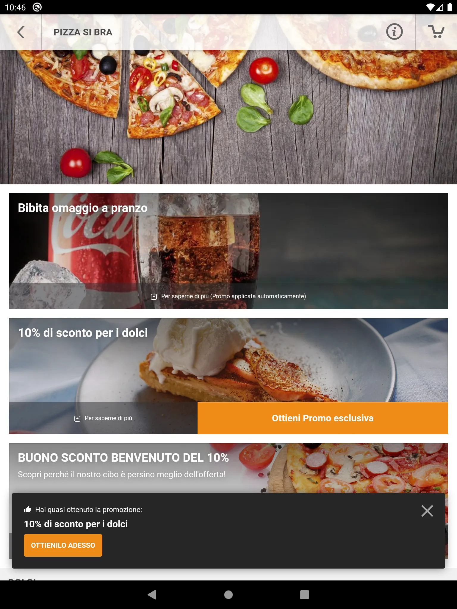 Pizza Si Bra | Indus Appstore | Screenshot