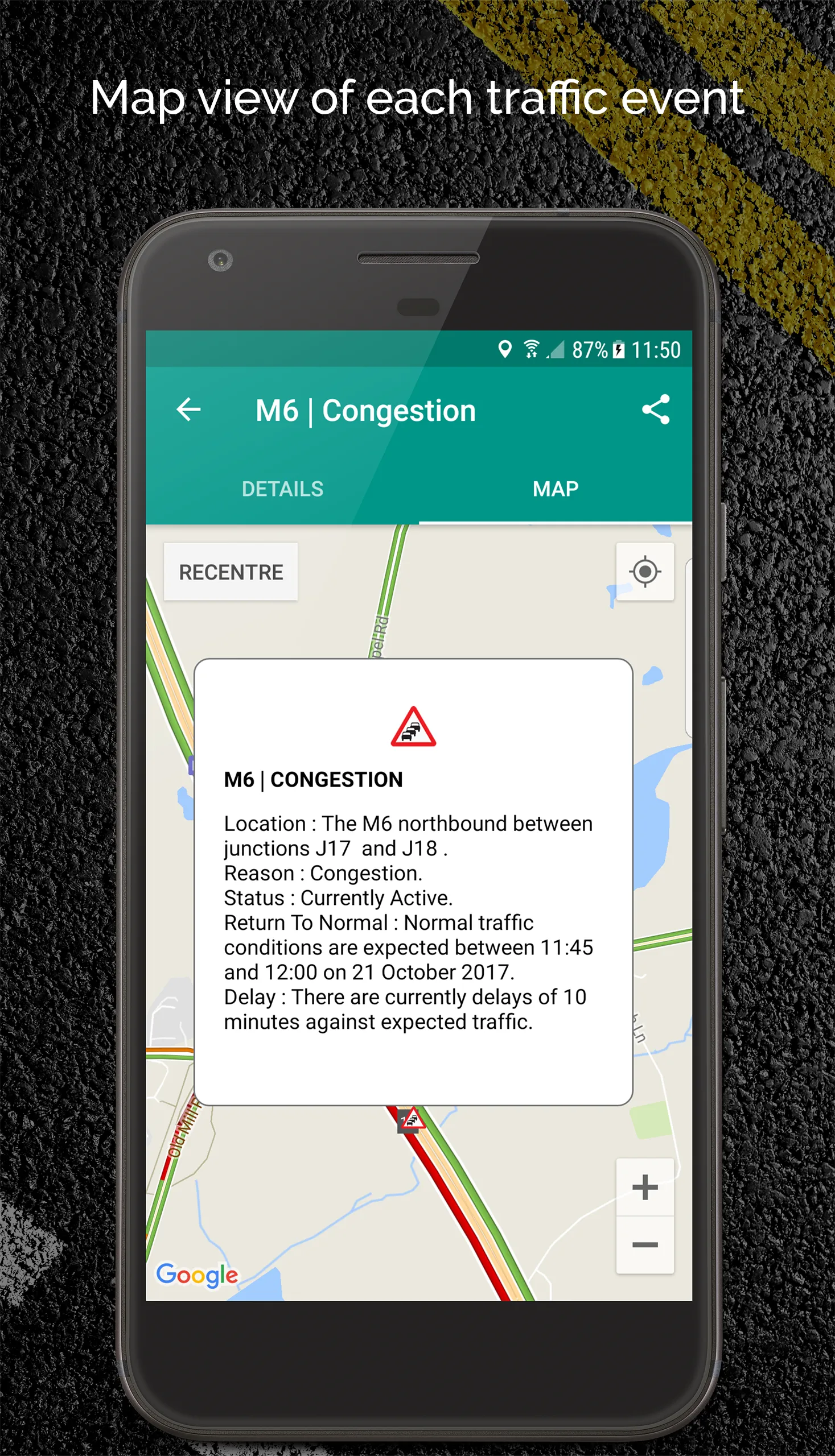 All of England Traffic News | Indus Appstore | Screenshot