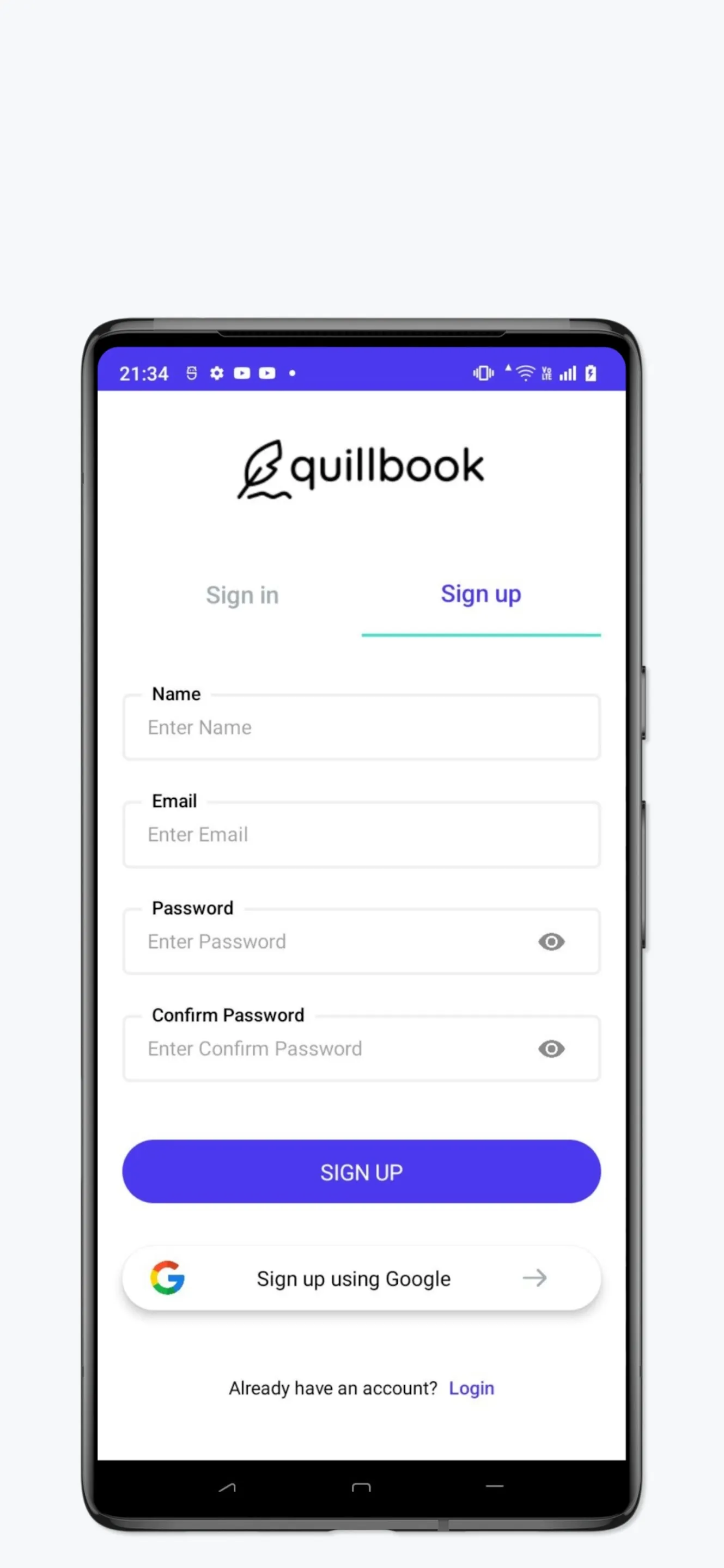 Quillbook | Indus Appstore | Screenshot