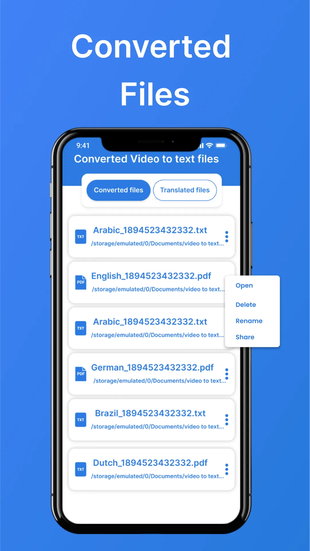 Video to Text Converter | Indus Appstore | Screenshot