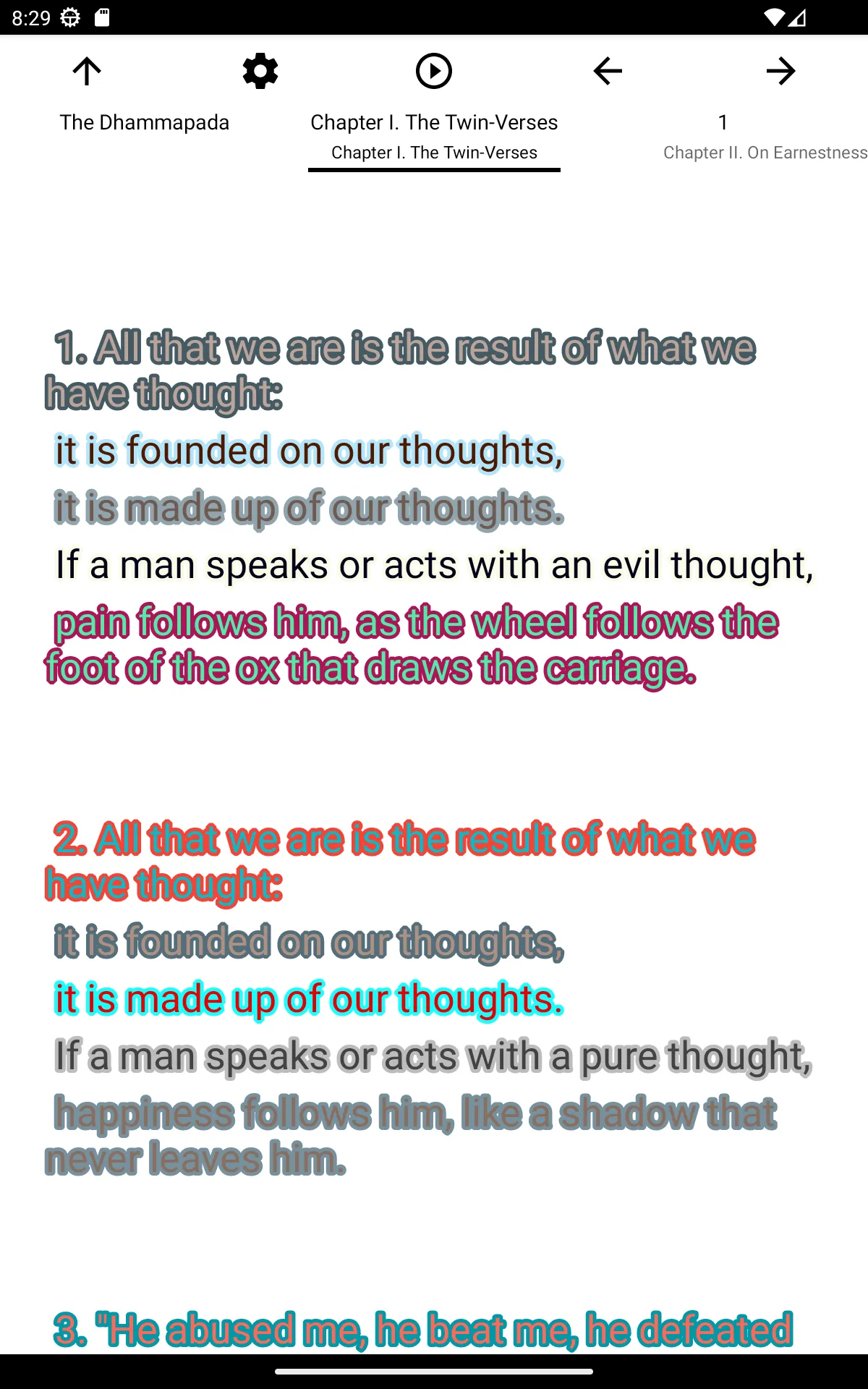 zBook: The Dhammapada | Indus Appstore | Screenshot