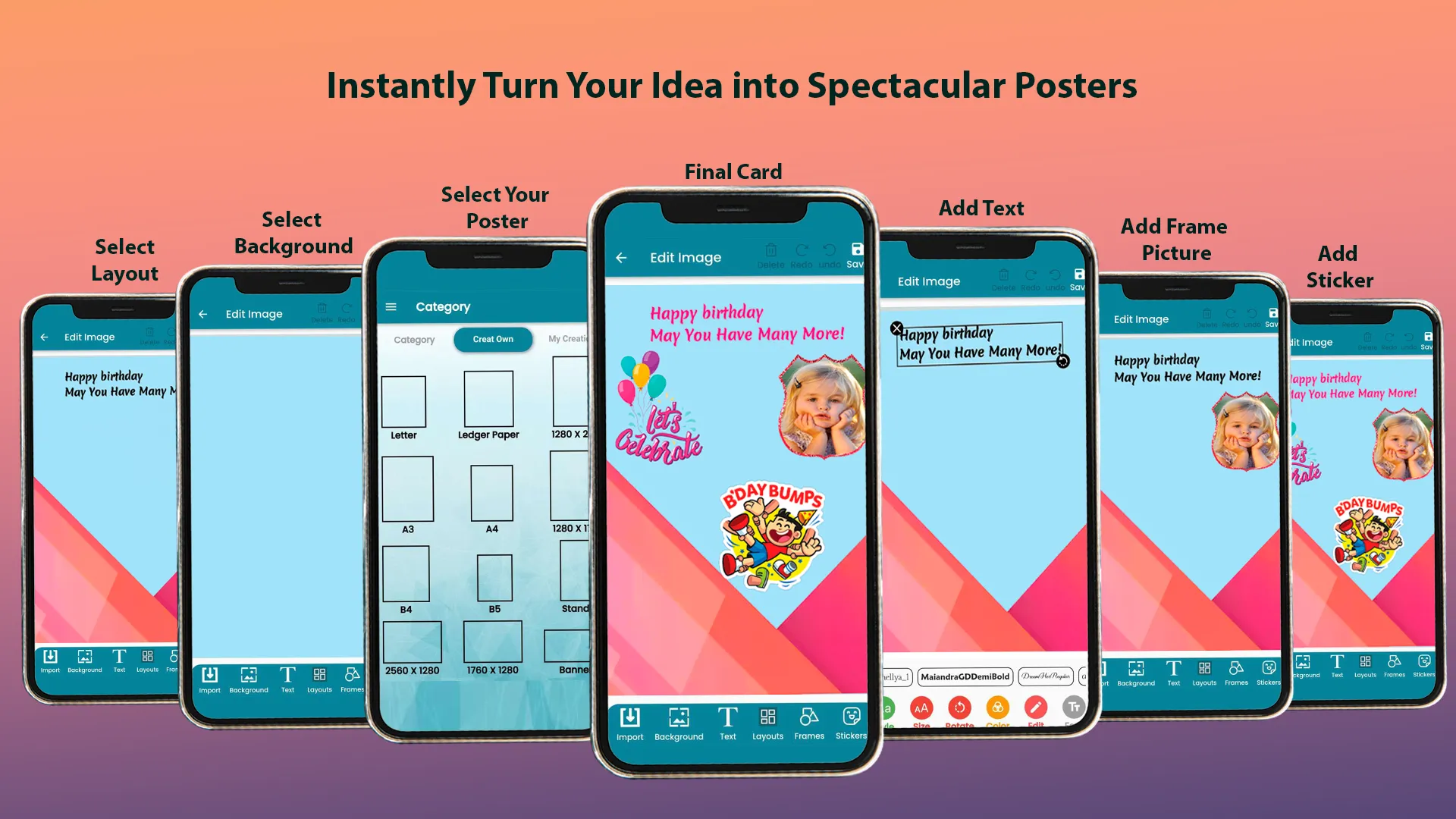 Online Poster Maker & Designer | Indus Appstore | Screenshot