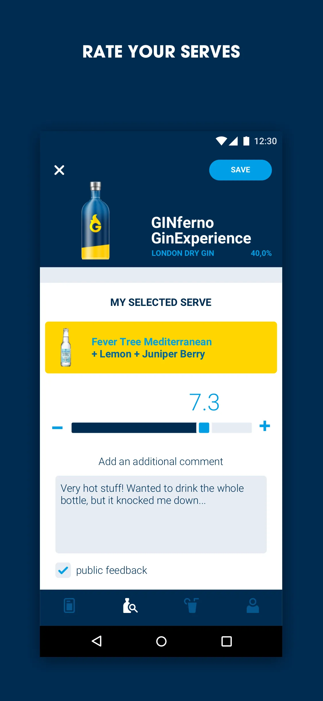 GINferno - Perfect Gin & Tonic | Indus Appstore | Screenshot