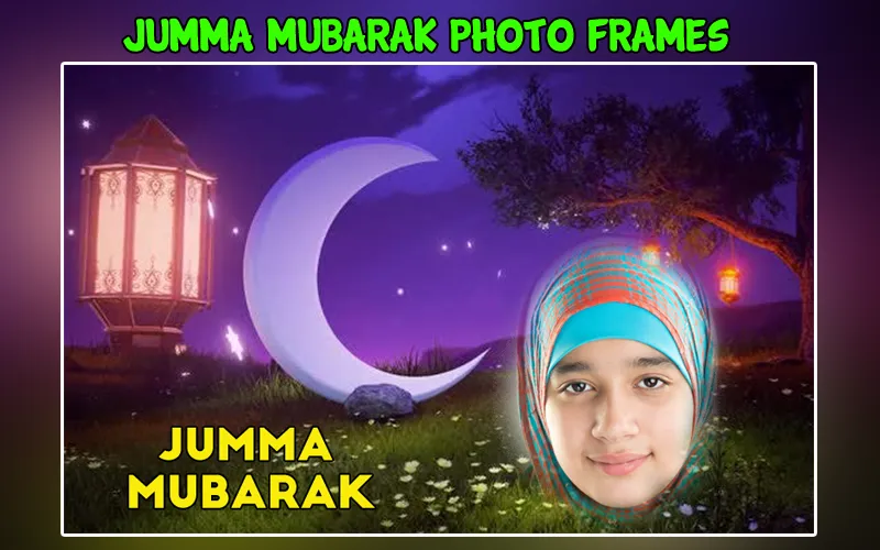 Jumma Mubarak Photo Frame | Indus Appstore | Screenshot