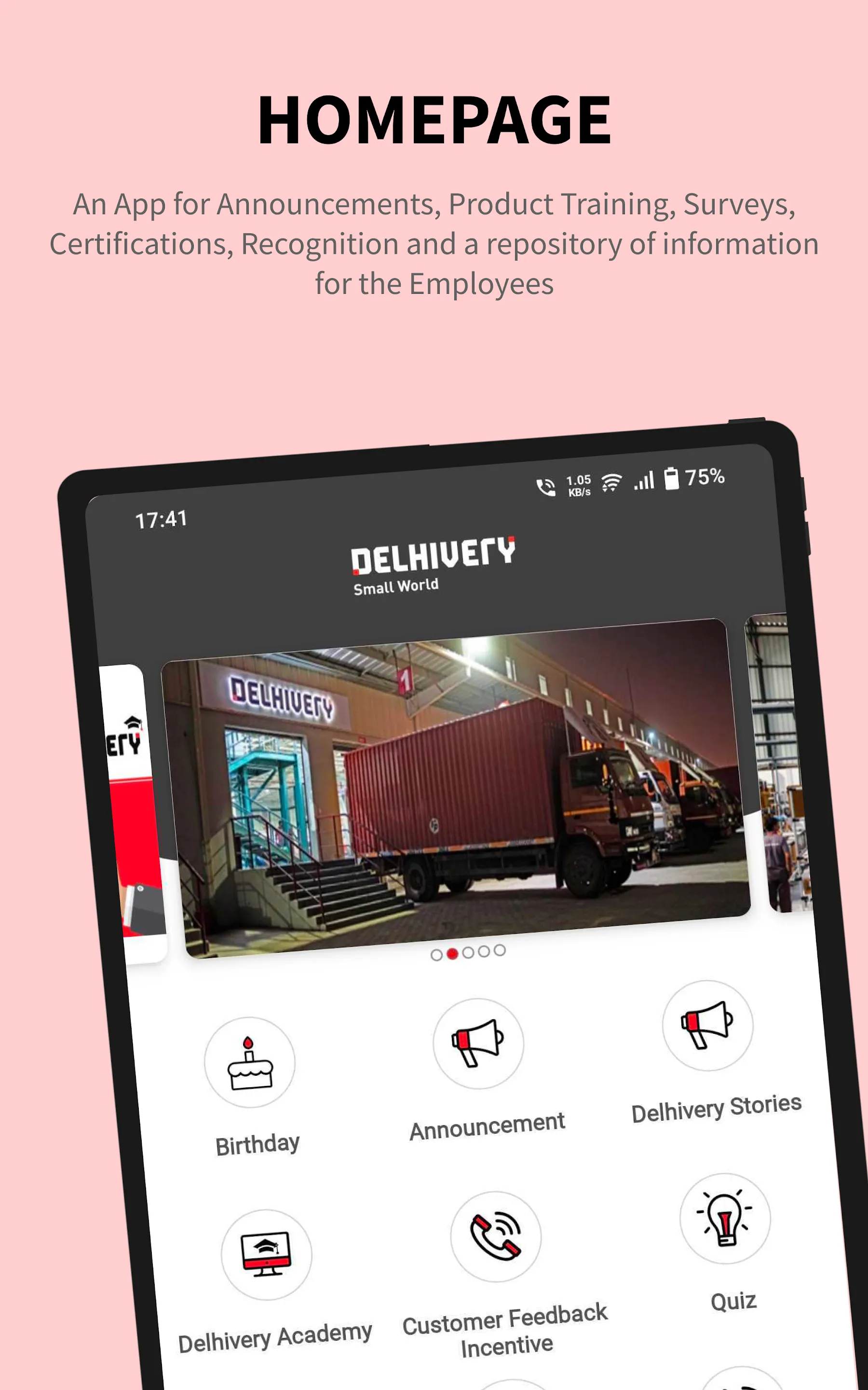 Delhivery MobCast | Indus Appstore | Screenshot