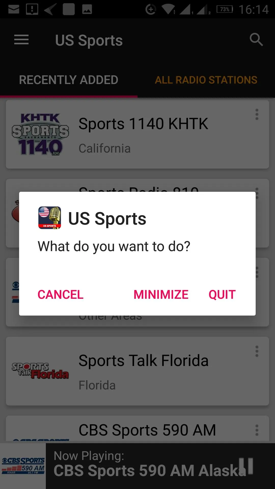 USA Sports Radio Stations | Indus Appstore | Screenshot