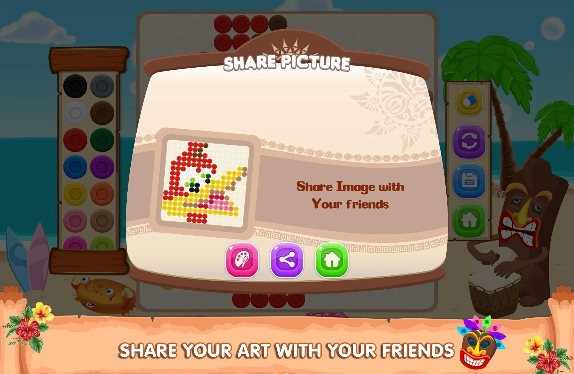 Mosaic Beads Puzzle: Hama Art | Indus Appstore | Screenshot