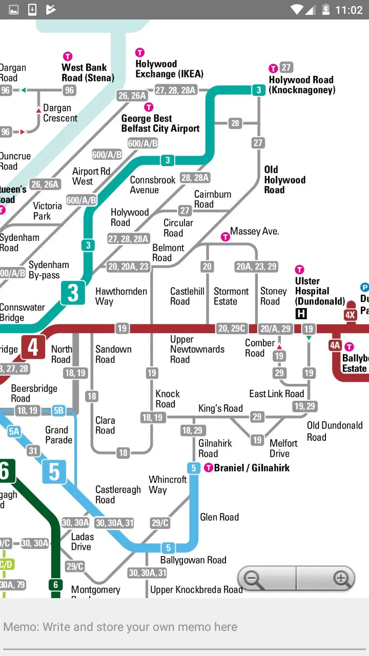 BELFAST METRO RAIL BUS MAP | Indus Appstore | Screenshot