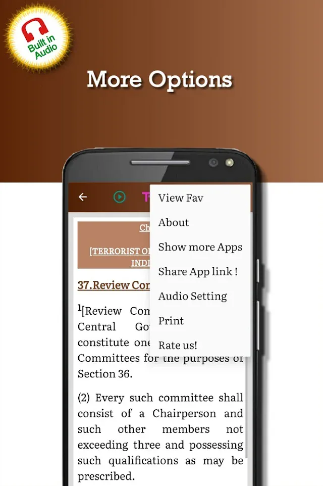 Unlawful Activities Prevention | Indus Appstore | Screenshot