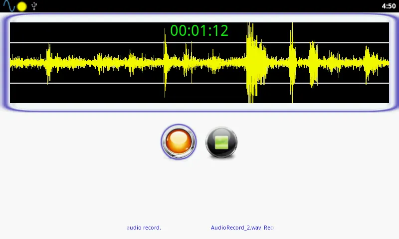 Audio Recorder | Indus Appstore | Screenshot