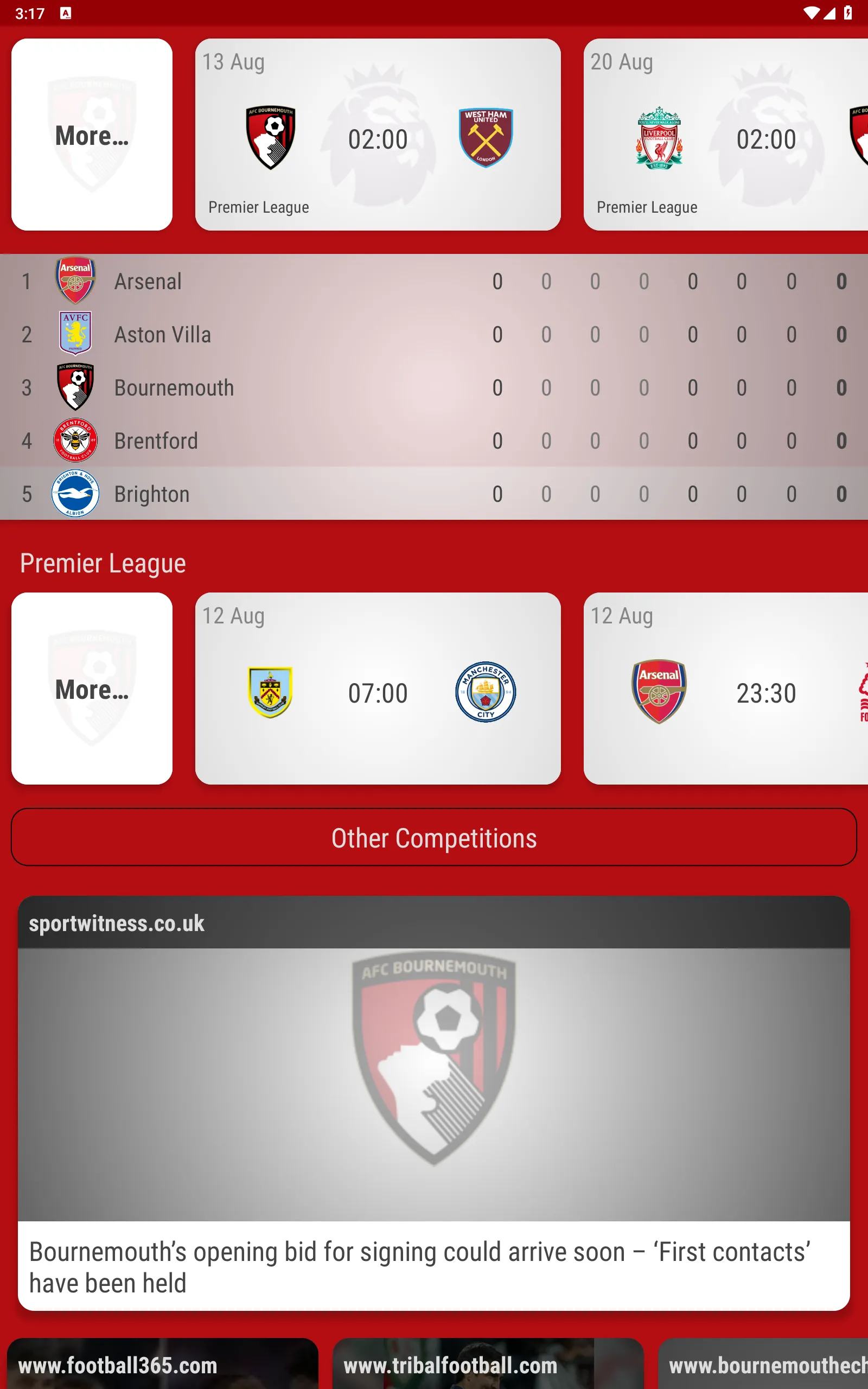 AFC Bournemouth Fan App | Indus Appstore | Screenshot