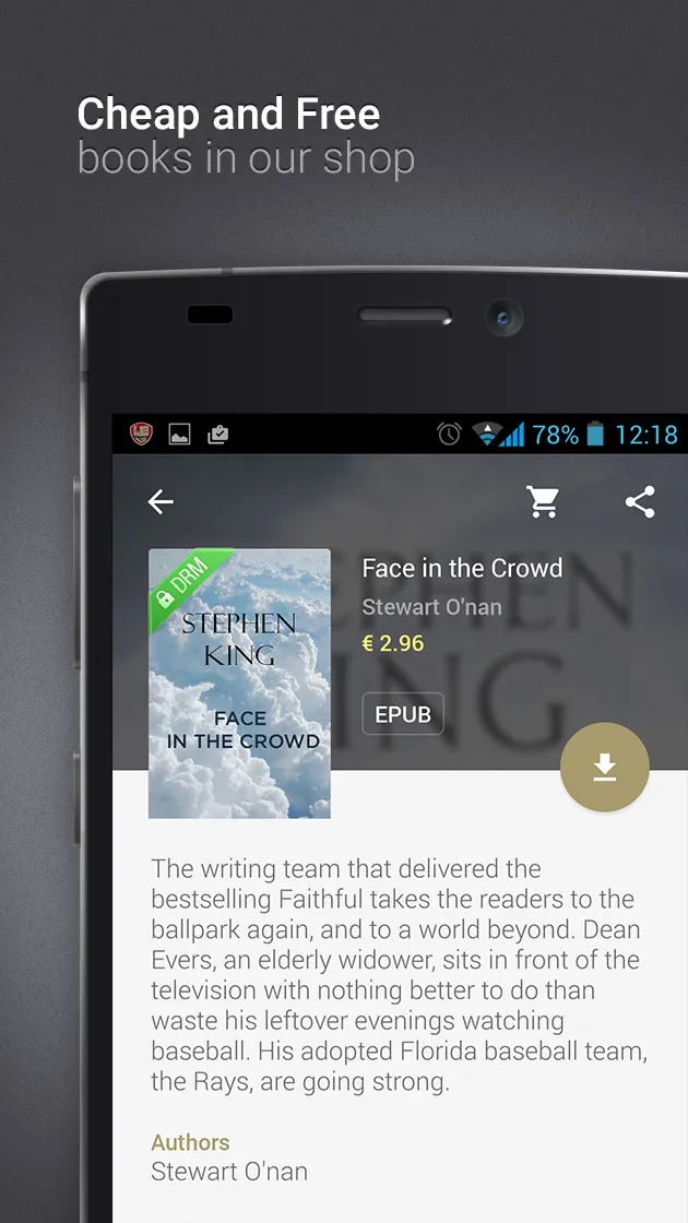 eReader Prestigio: Book Reader | Indus Appstore | Screenshot