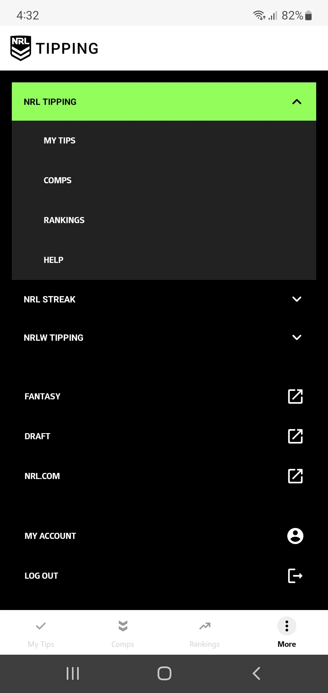 NRL Tipping | Indus Appstore | Screenshot