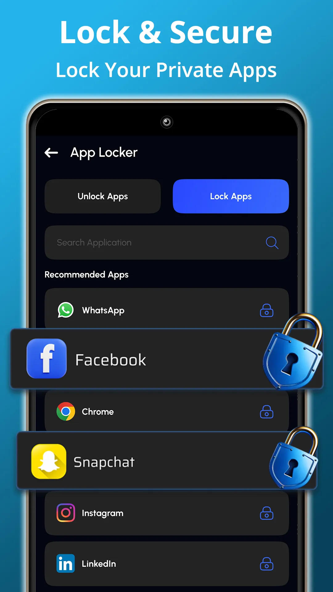 Finger Lock-  App Hider, Vault | Indus Appstore | Screenshot