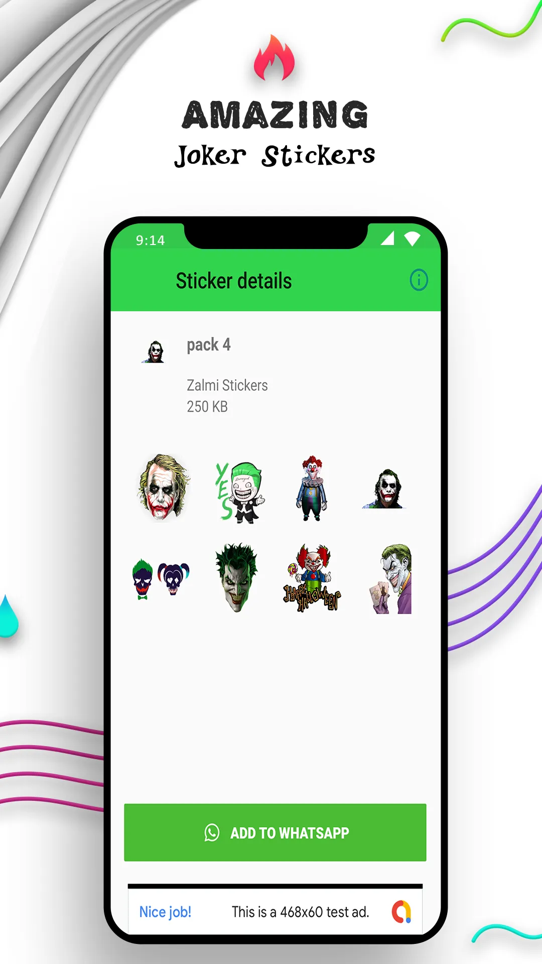 WAStickerApps - Joker Stickers | Indus Appstore | Screenshot