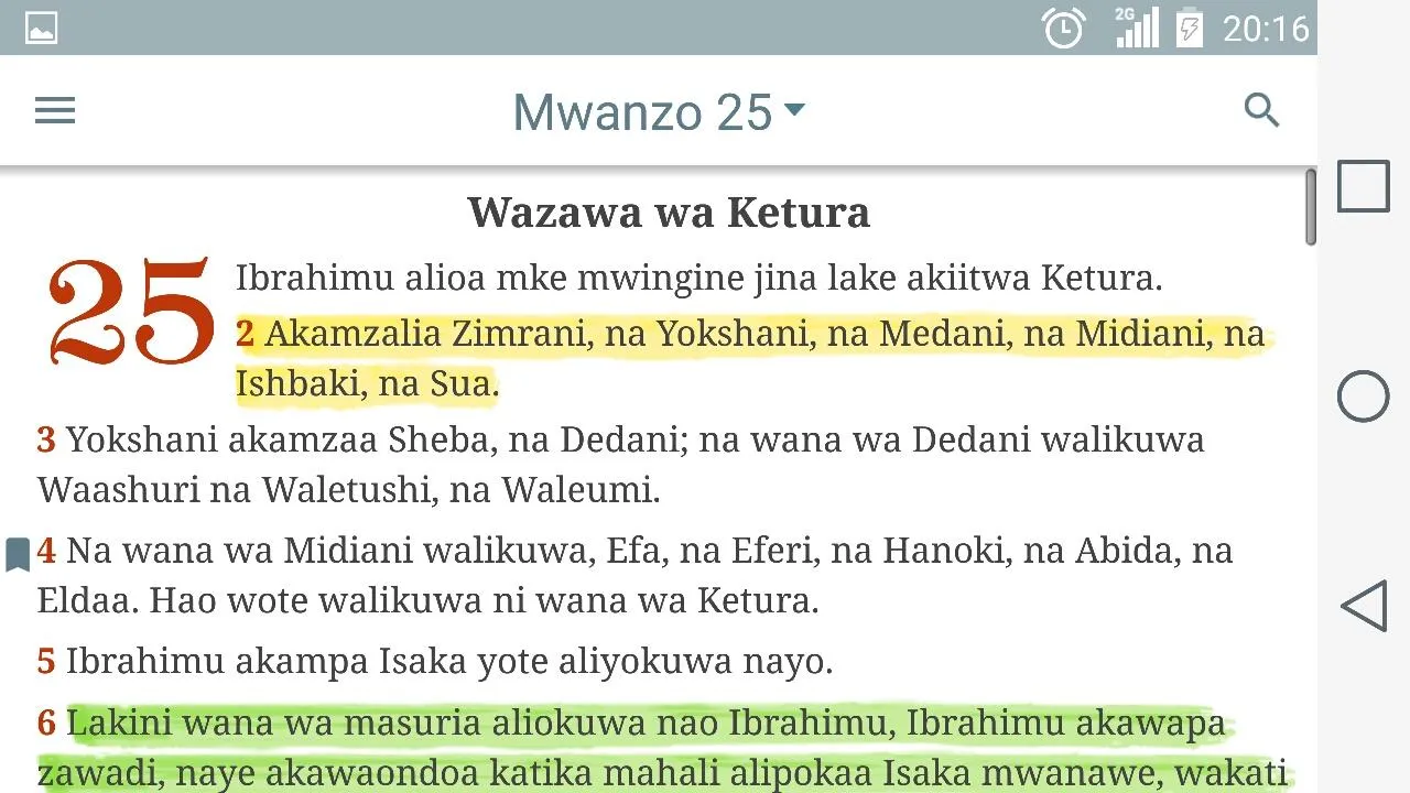 Biblia Takatifu, Swahili Bible | Indus Appstore | Screenshot