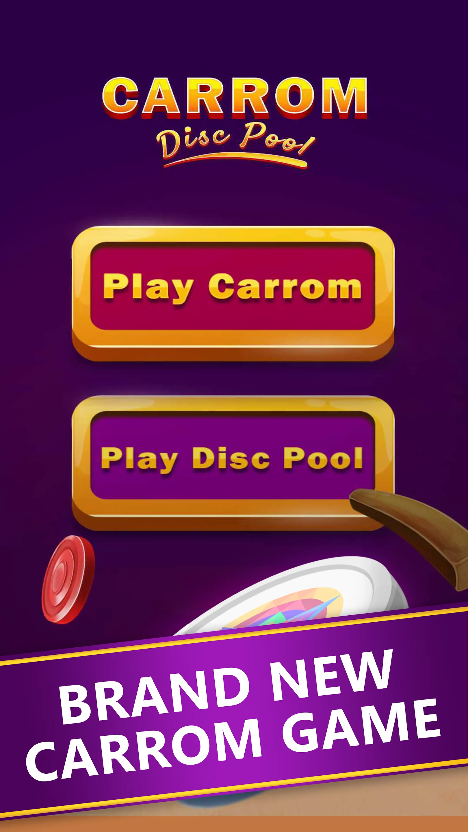 Carrom Board Game Disc Pool | Indus Appstore | Screenshot