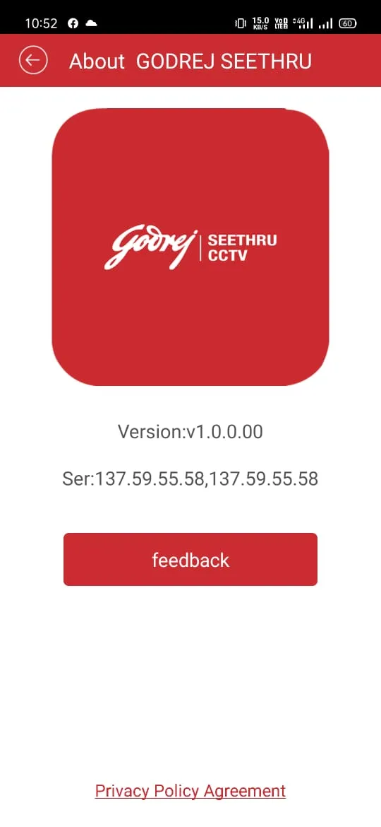 Godrej Seethru CCTV | Indus Appstore | Screenshot