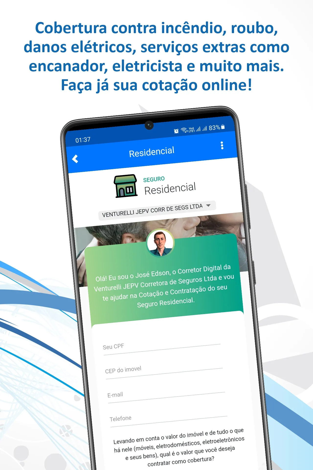 Cotação de Seguro Auto | Indus Appstore | Screenshot