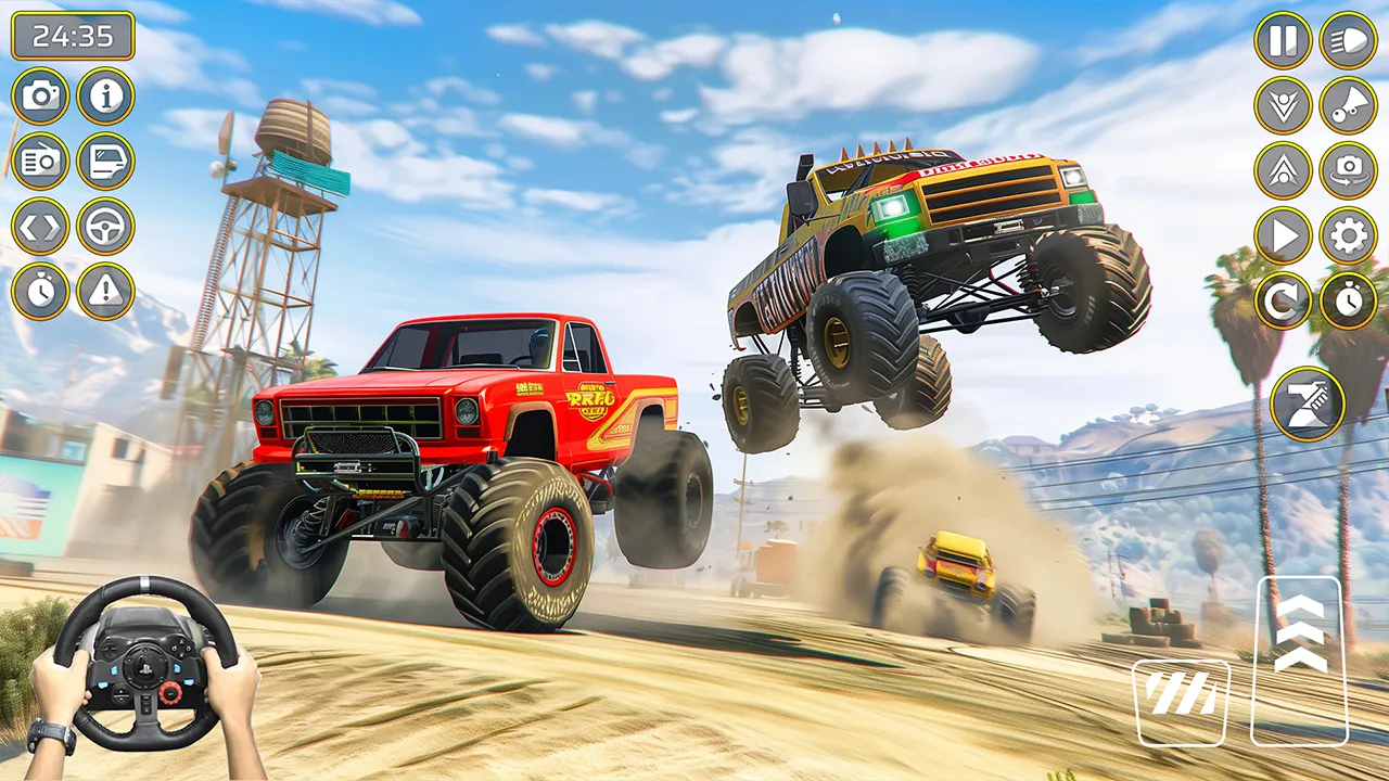 Monster Truck Racing Car Games | Indus Appstore | Screenshot