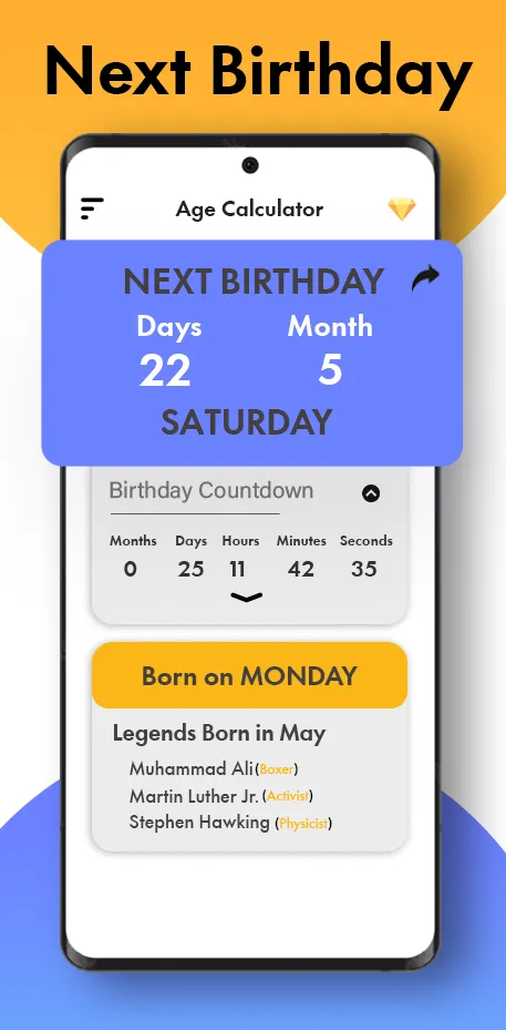 Age Calculator - Date of Birth | Indus Appstore | Screenshot