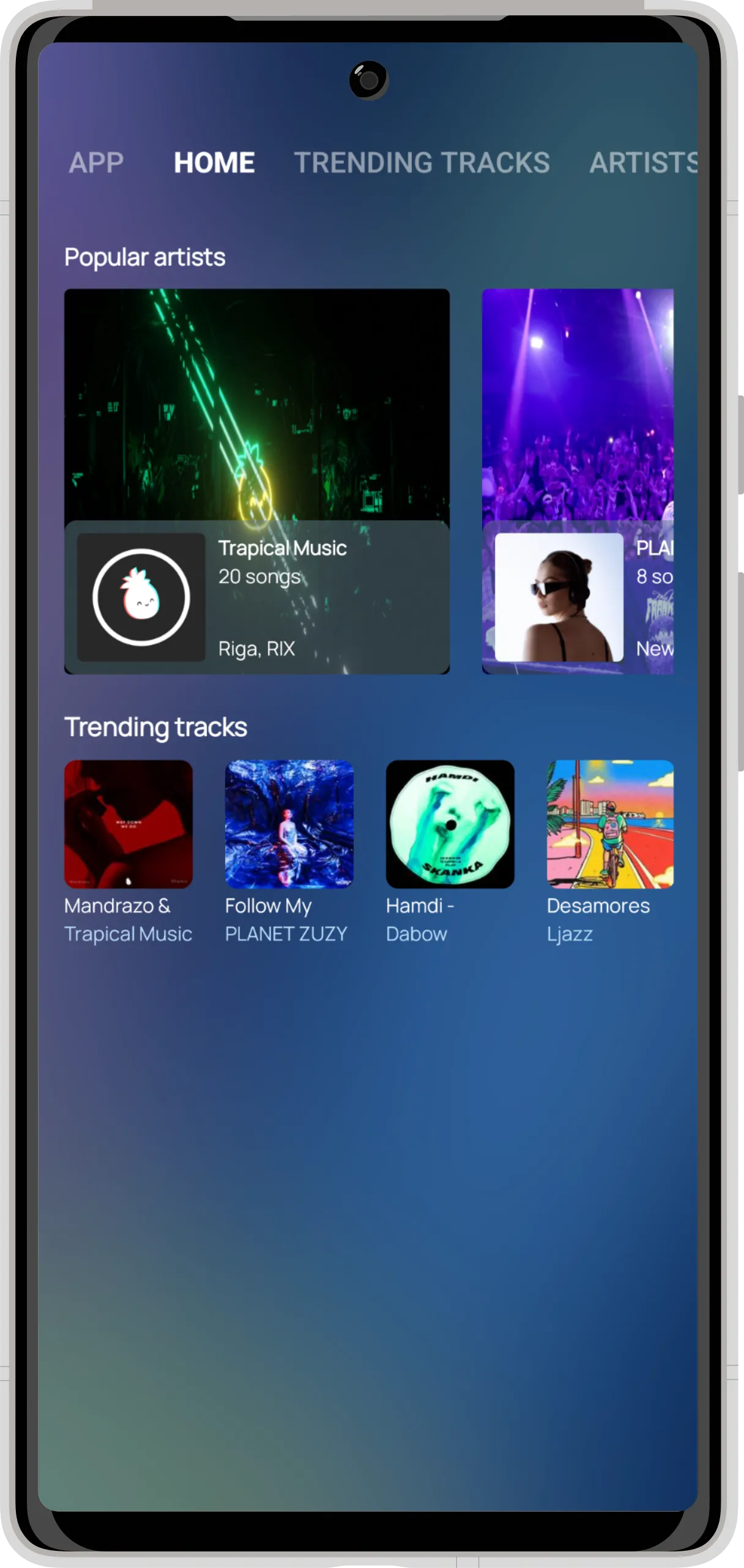 MusicMP3 & Audius streaming | Indus Appstore | Screenshot