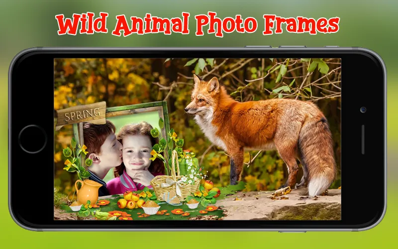 Wild Animal Photo Frames | Indus Appstore | Screenshot