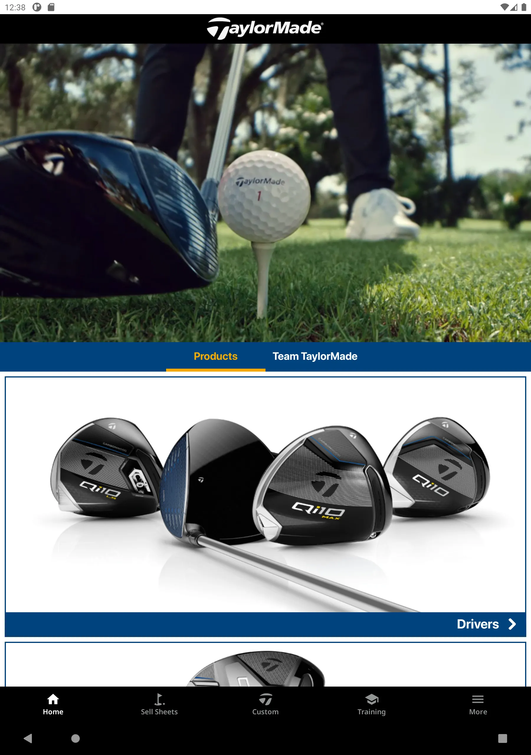 TaylorMade Golf Industry Pro | Indus Appstore | Screenshot